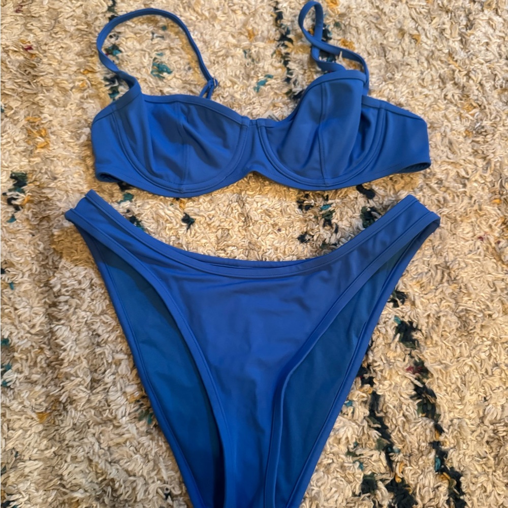 Victoria's Secret Royal Blue Bikini Set